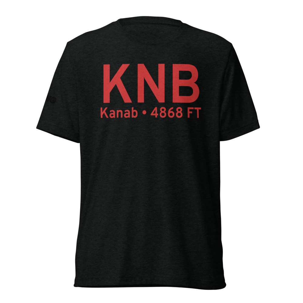 Kanab (KKNB) Airport Tri-blend T-Shirt 