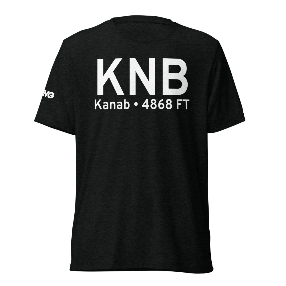 Kanab (KKNB) Airport Tri-blend T-Shirt 