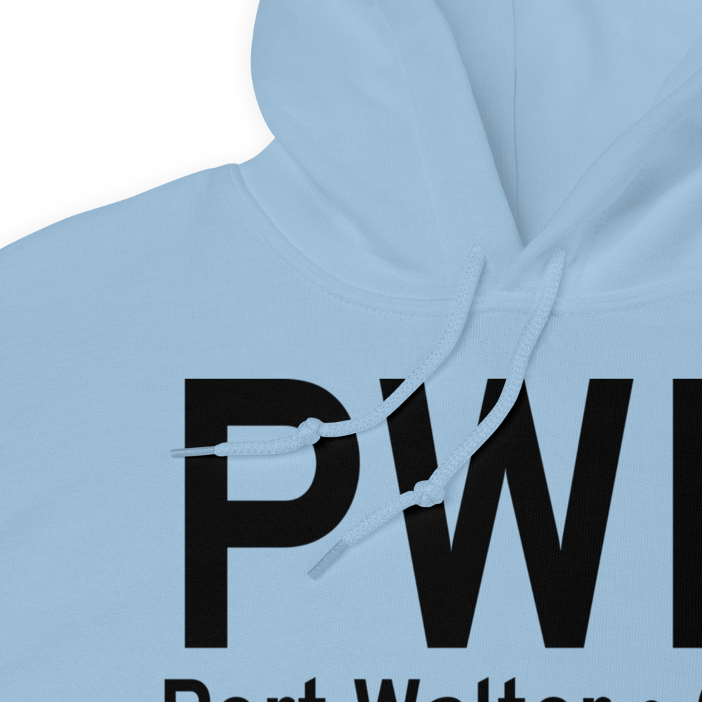 Port Walter (PWR) Airport Hoodie Sweatshirt 