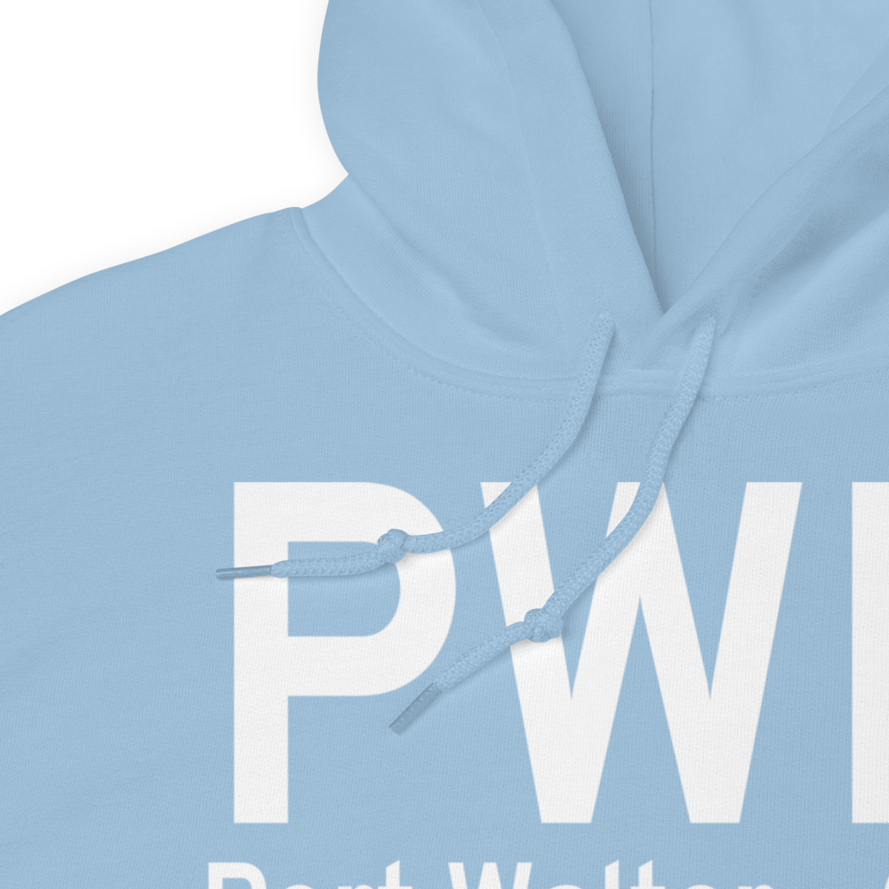 Port Walter (PWR) Airport Hoodie Sweatshirt 