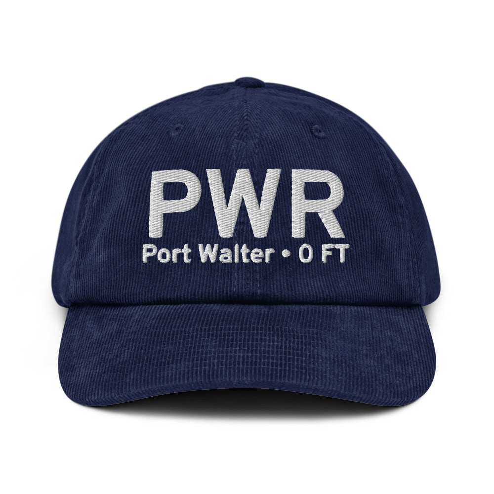 Port Walter (PWR) Airport Hat 