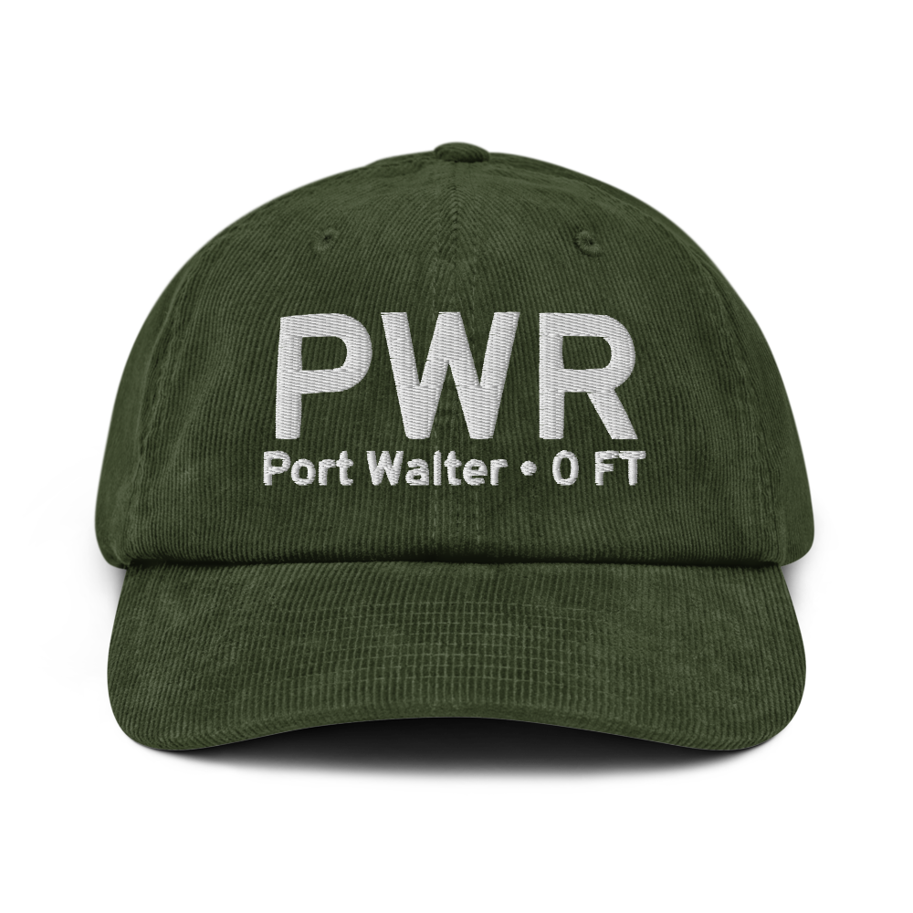 Port Walter (PWR) Airport Hat 