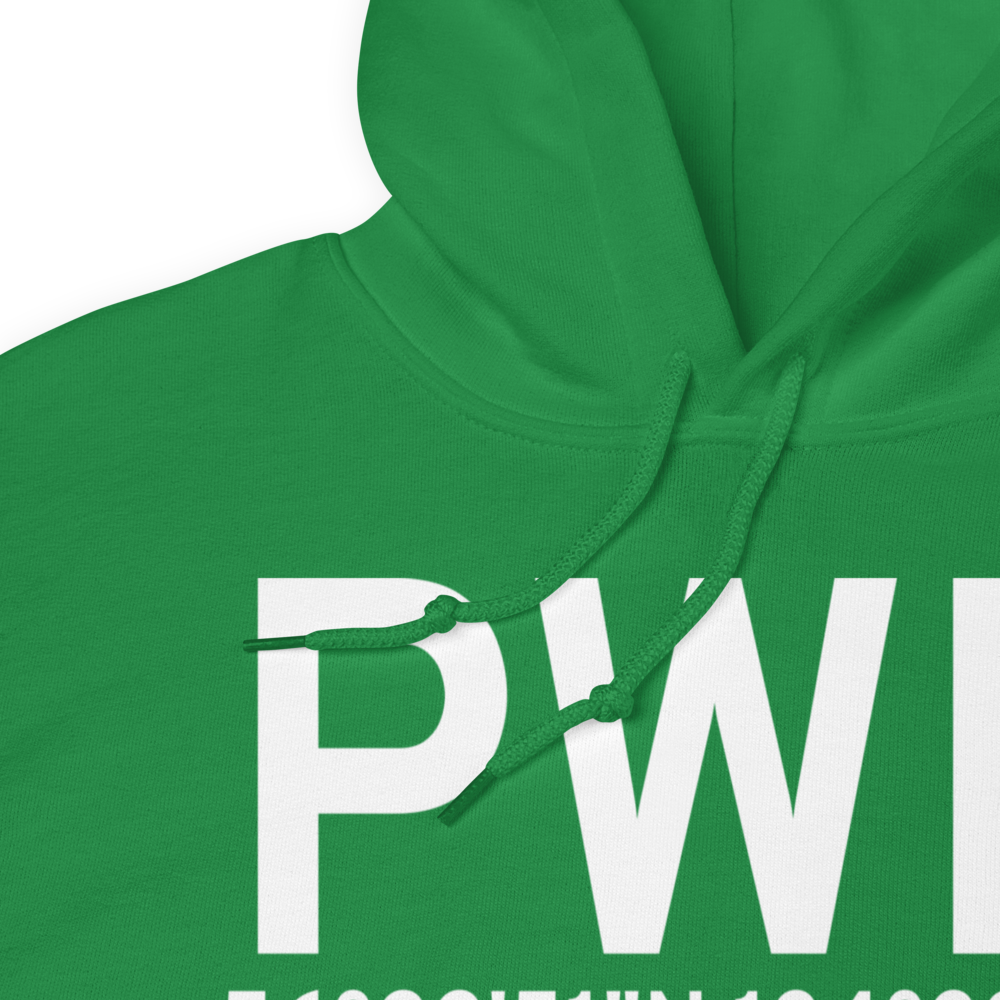 Port Walter (PWR) Airport Hoodie Sweatshirt 