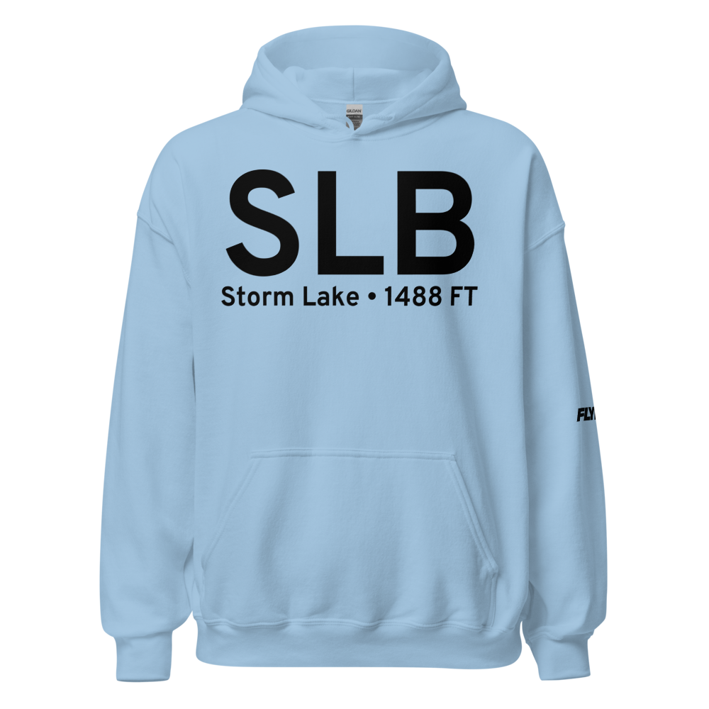 Storm Lake (KSLB) Airport Hoodie Sweatshirt 