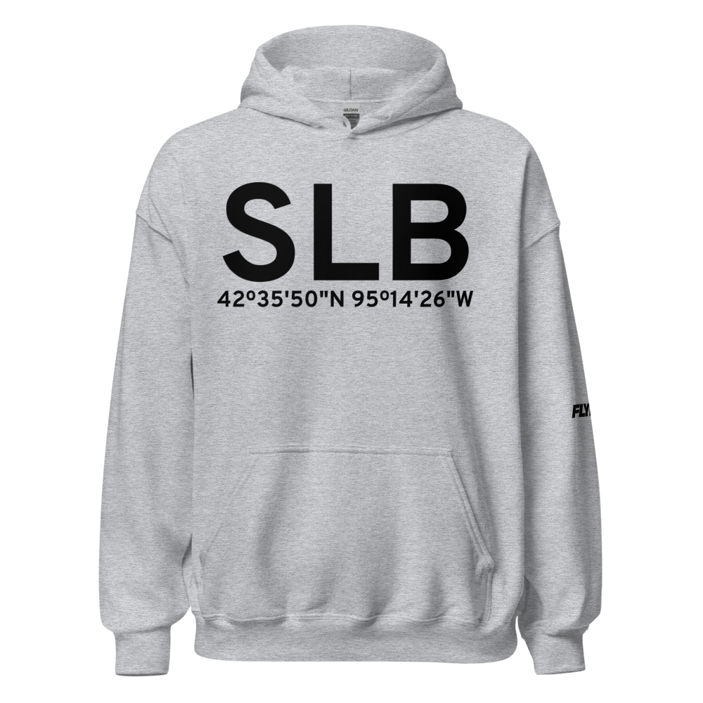 Storm Lake (KSLB) Airport Hoodie Sweatshirt 