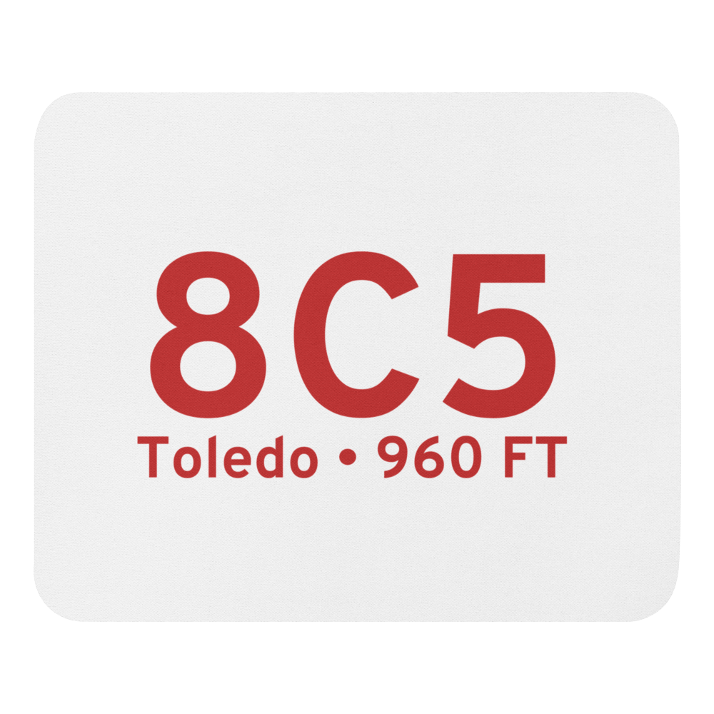 Toledo (8C5) Airport  Mouse Pad 