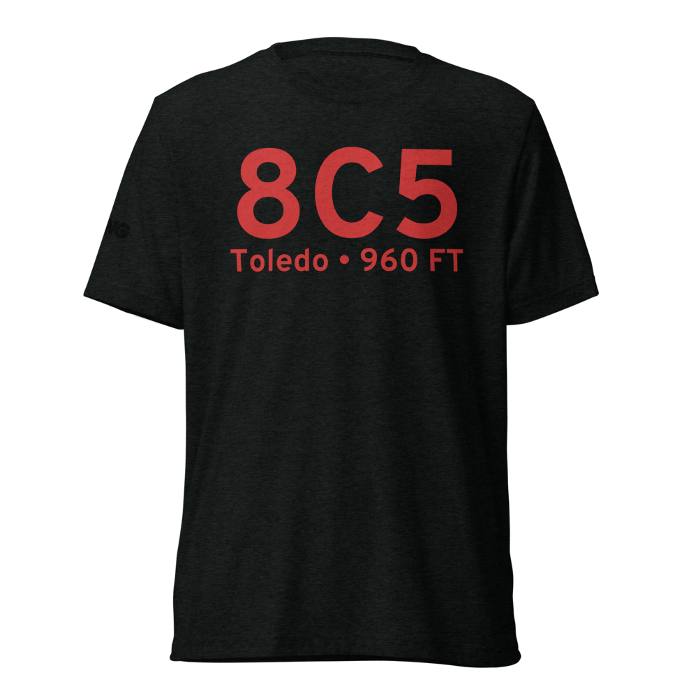 Toledo (8C5) Airport Tri-blend T-Shirt 