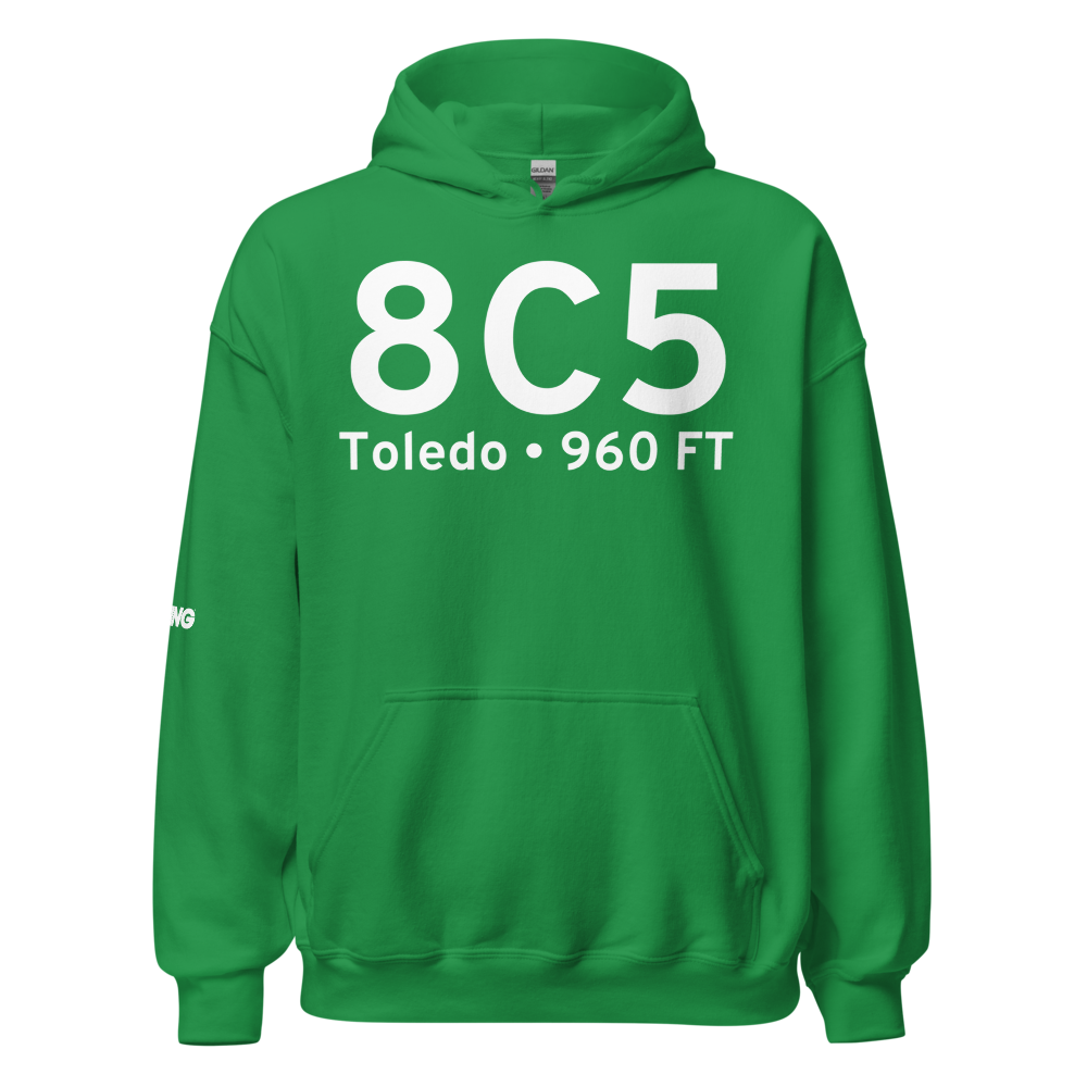 Toledo (8C5) Airport Hoodie Sweatshirt 