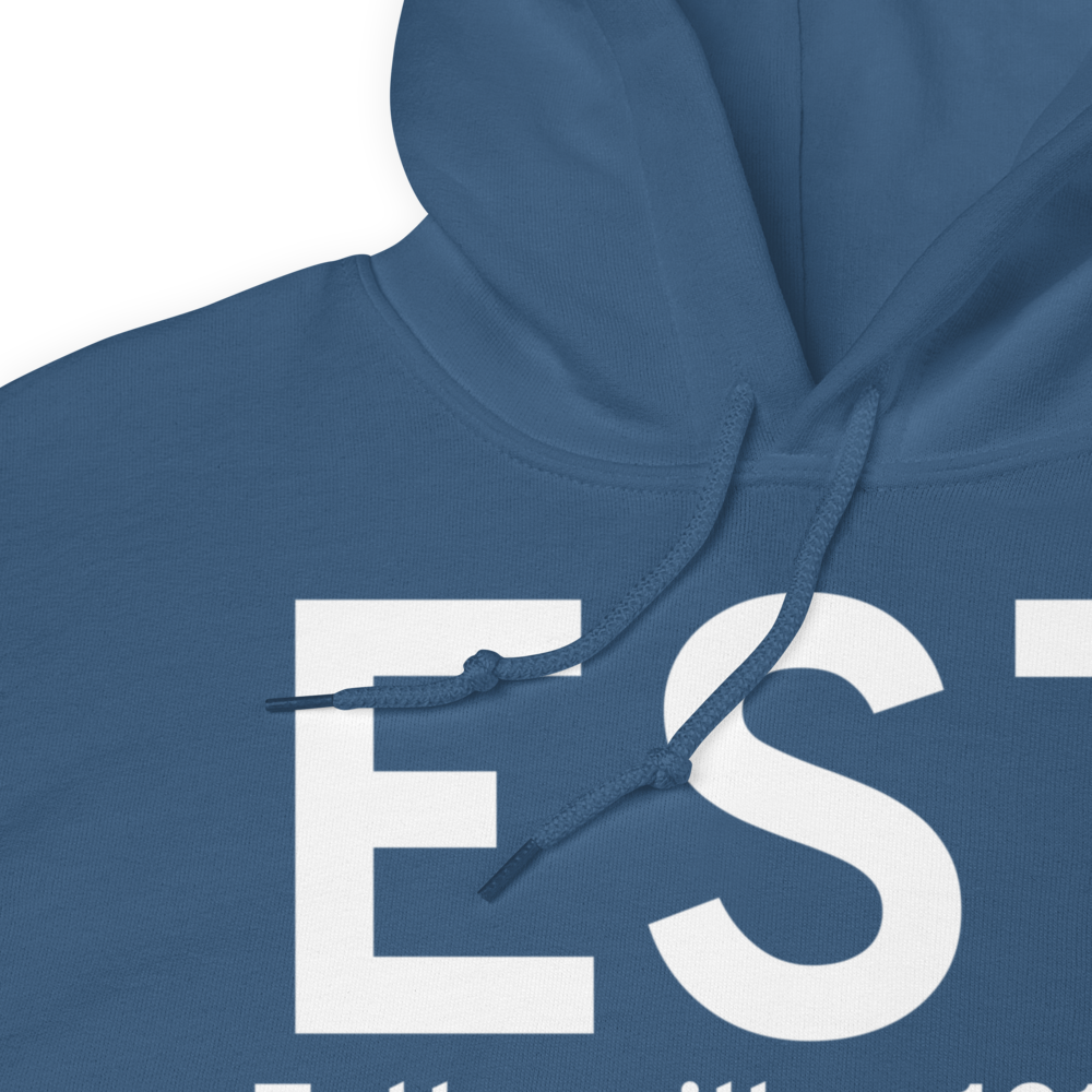 Estherville (KEST) Airport Hoodie Sweatshirt 