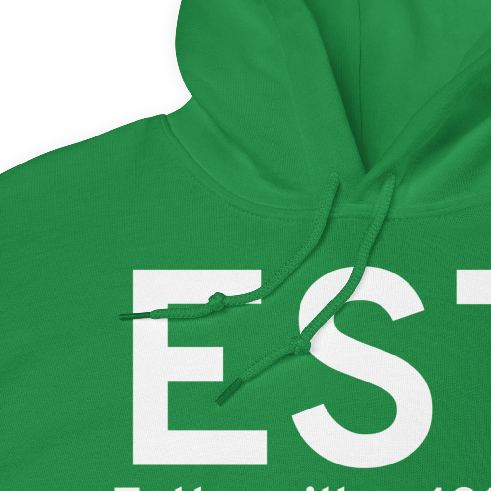 Estherville (KEST) Airport Hoodie Sweatshirt 