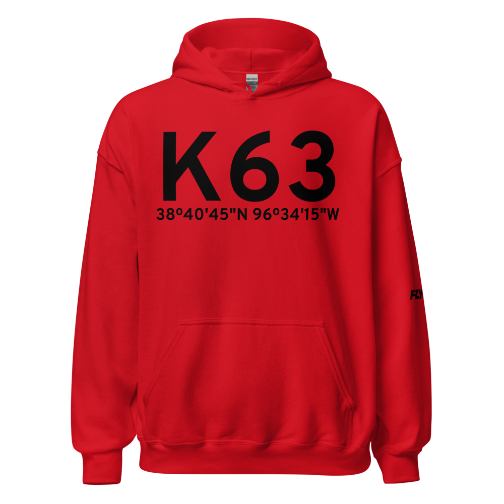 Council Grove (K63) Airport Hoodie Sweatshirt 