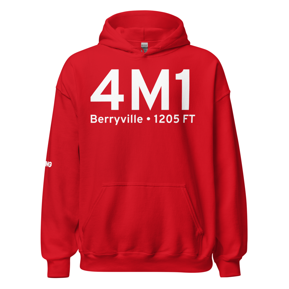 Berryville (K4M1) Airport Hoodie Sweatshirt 