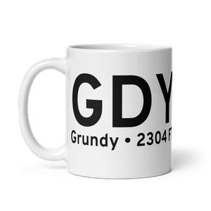 Grundy (GDY) Airport Mug