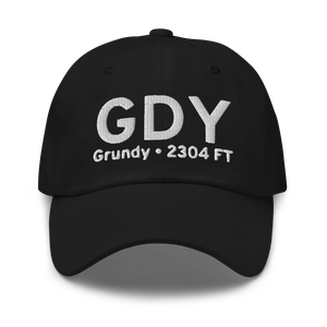 Grundy (GDY) Airport Hat