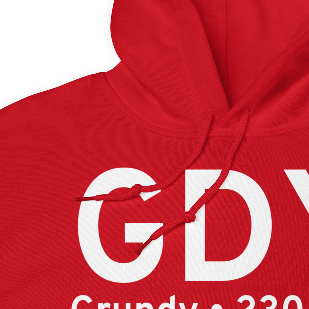 Grundy (GDY) Airport Hoodie Sweatshirt 