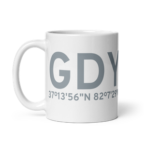 Grundy (GDY) Airport Mug