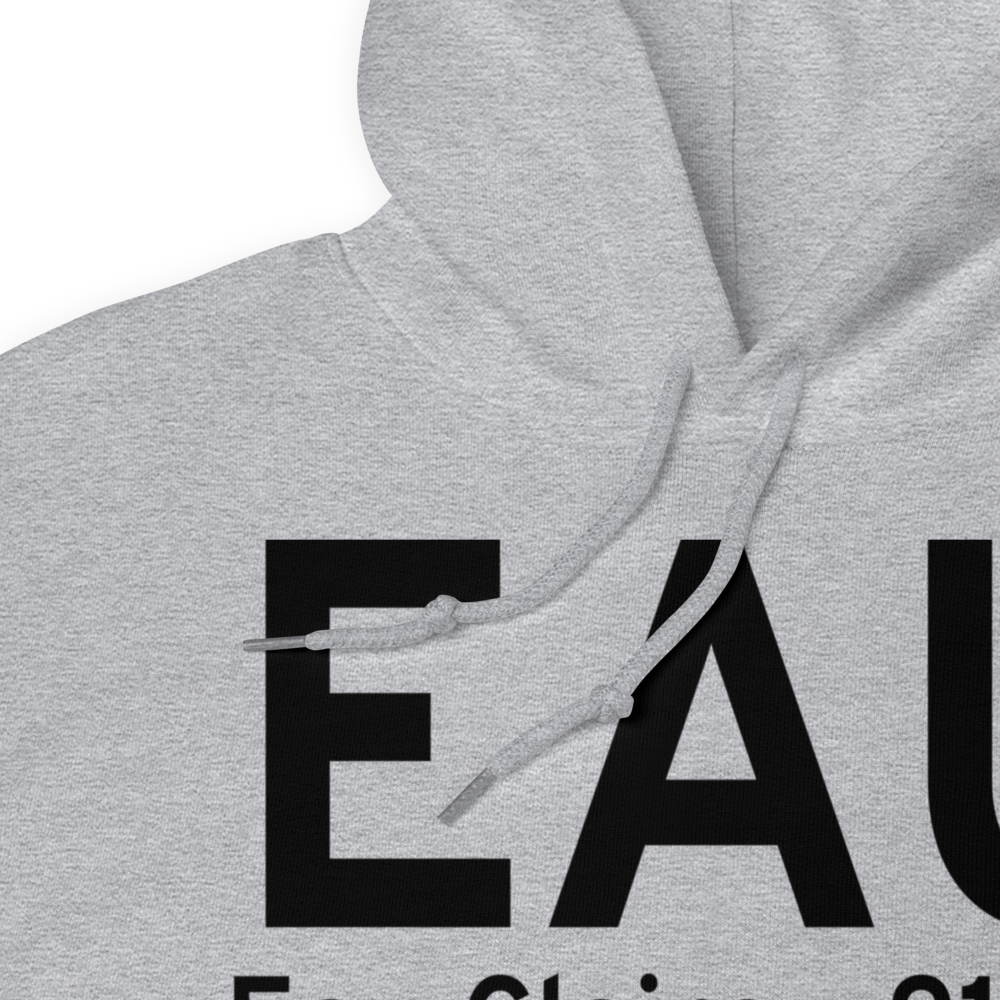 Eau Claire (KEAU) Airport Hoodie Sweatshirt 