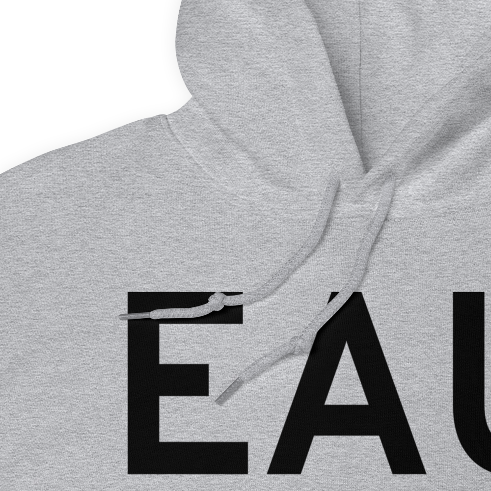 Eau Claire (KEAU) Airport Hoodie Sweatshirt 