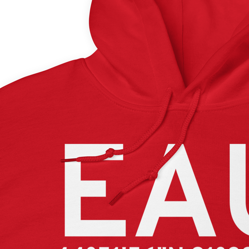 Eau Claire (KEAU) Airport Hoodie Sweatshirt 
