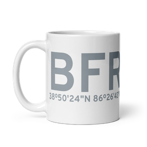 Bedford (KBFR) Airport Mug