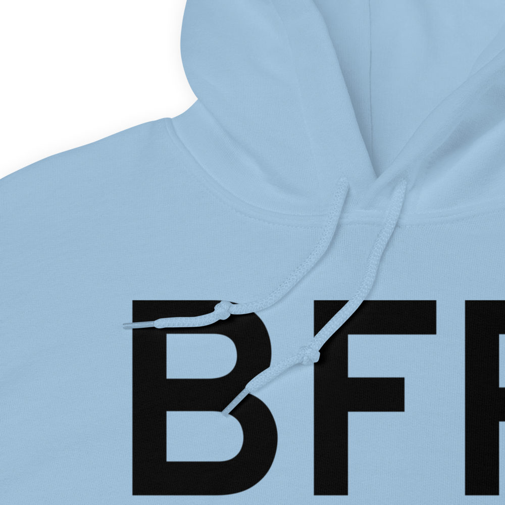 Bedford (KBFR) Airport Hoodie Sweatshirt 