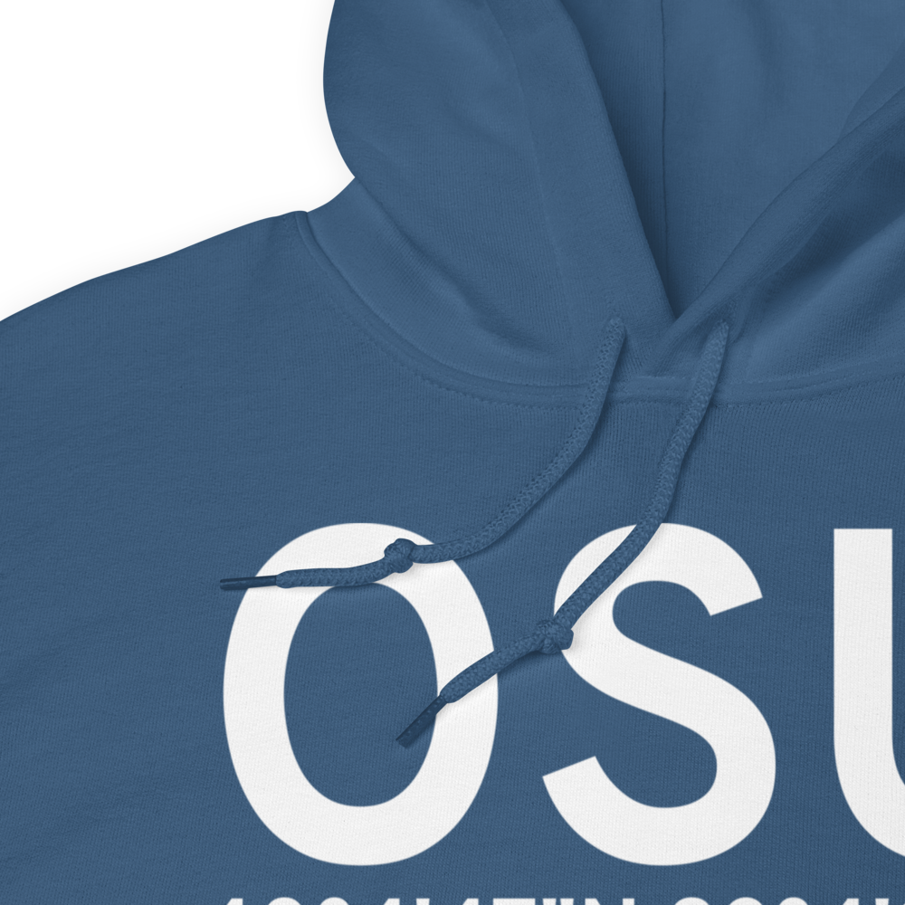 Columbus (KOSU) Airport Hoodie Sweatshirt 
