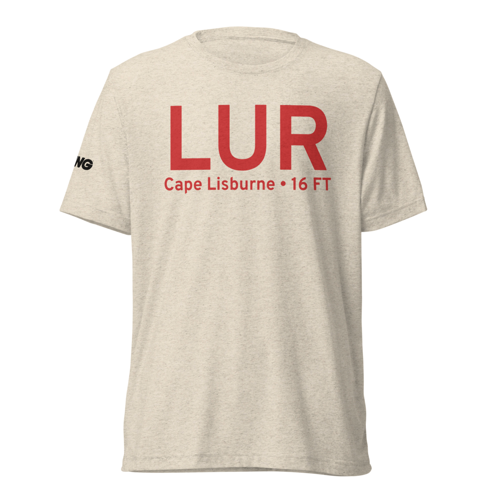 Cape Lisburne (PALU) Airport Tri-blend T-Shirt 