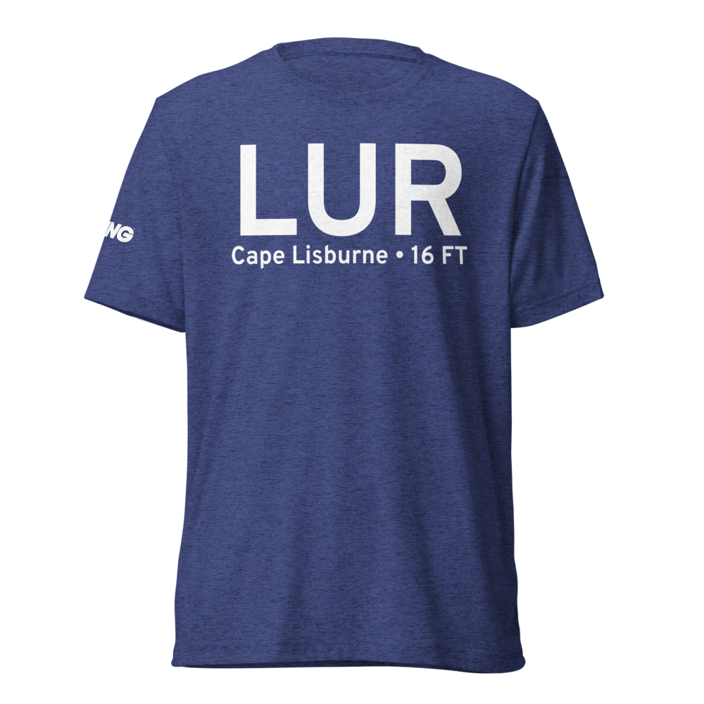 Cape Lisburne (PALU) Airport Tri-blend T-Shirt 