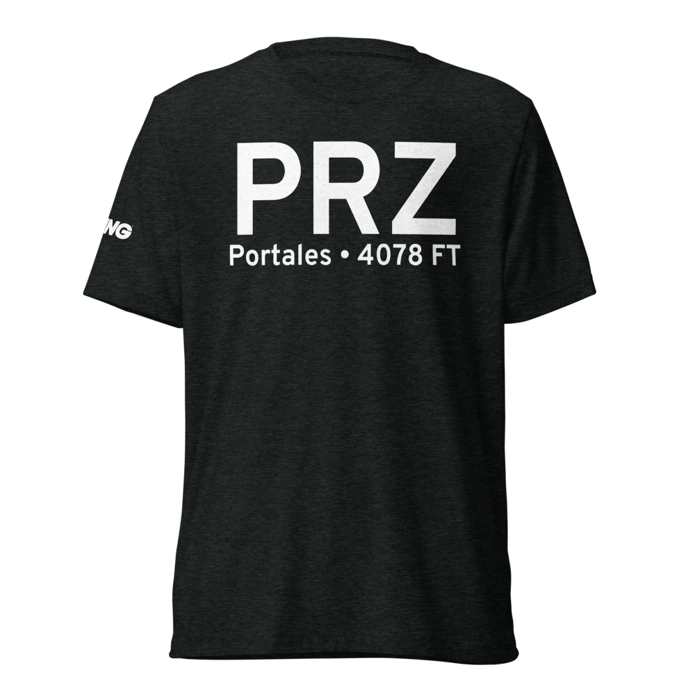 Portales (KPRZ) Airport Tri-blend T-Shirt 