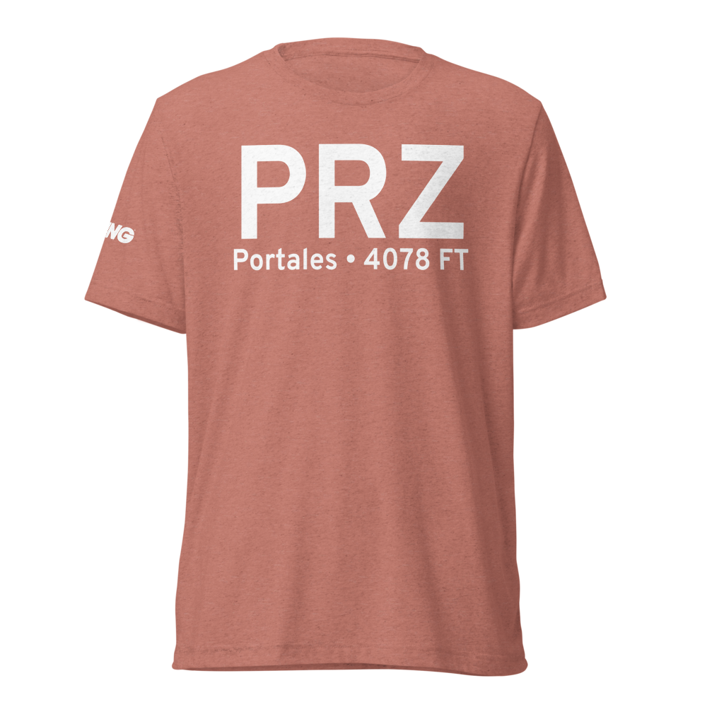 Portales (KPRZ) Airport Tri-blend T-Shirt 