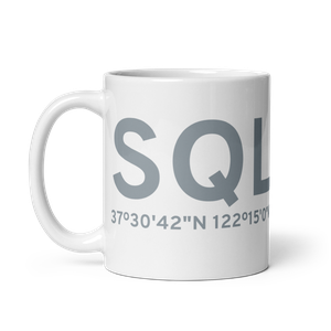 San Carlos (KSQL) Airport Mug