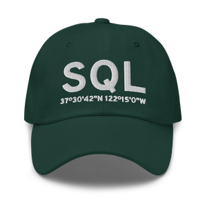 San Carlos (KSQL) Airport Hat