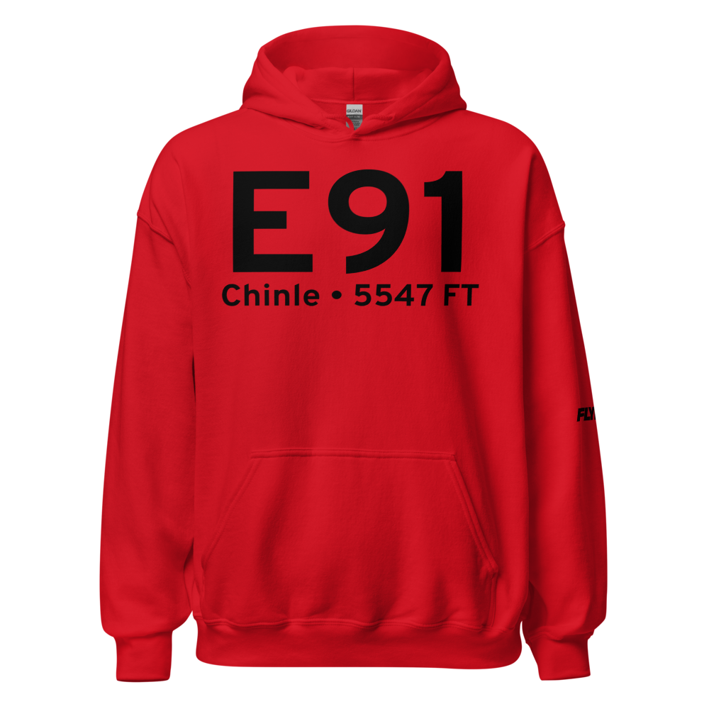 Chinle (KE91) Airport Hoodie Sweatshirt 