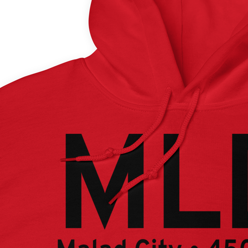 Malad City (KMLD) Airport Hoodie Sweatshirt 