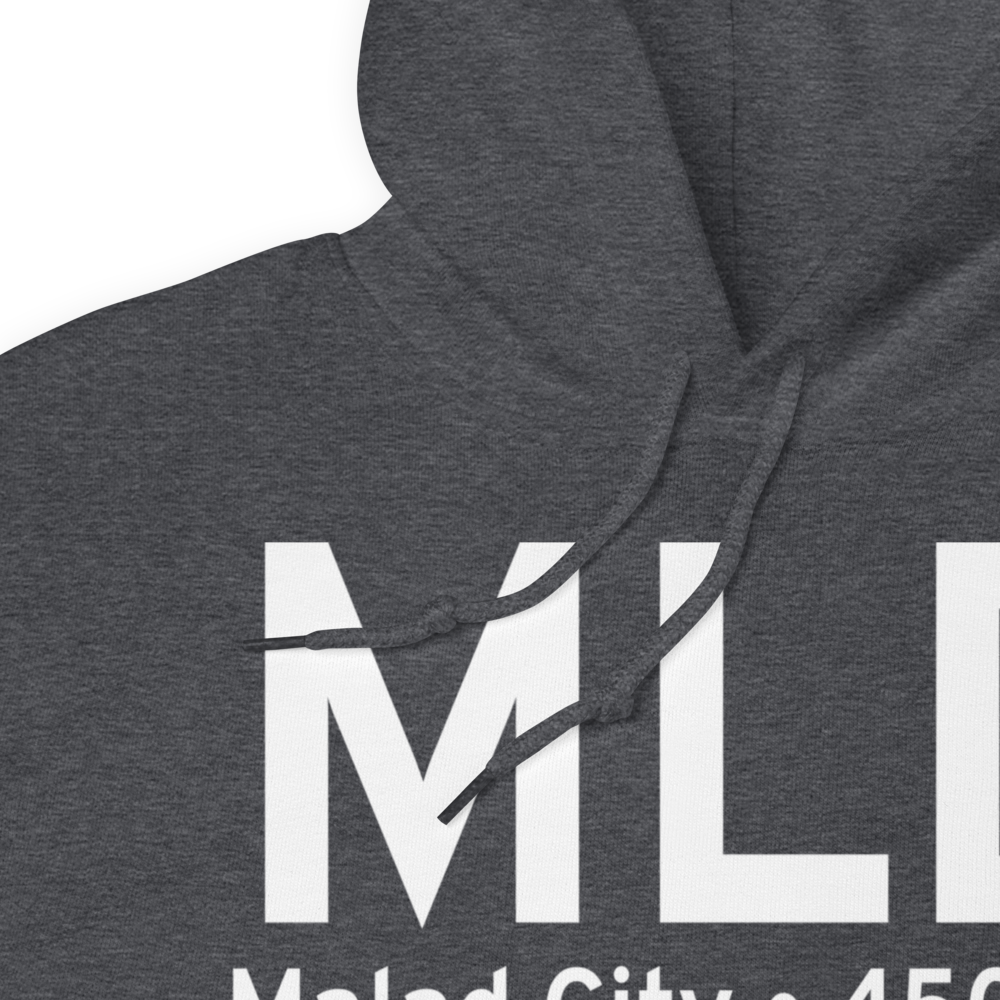 Malad City (KMLD) Airport Hoodie Sweatshirt 