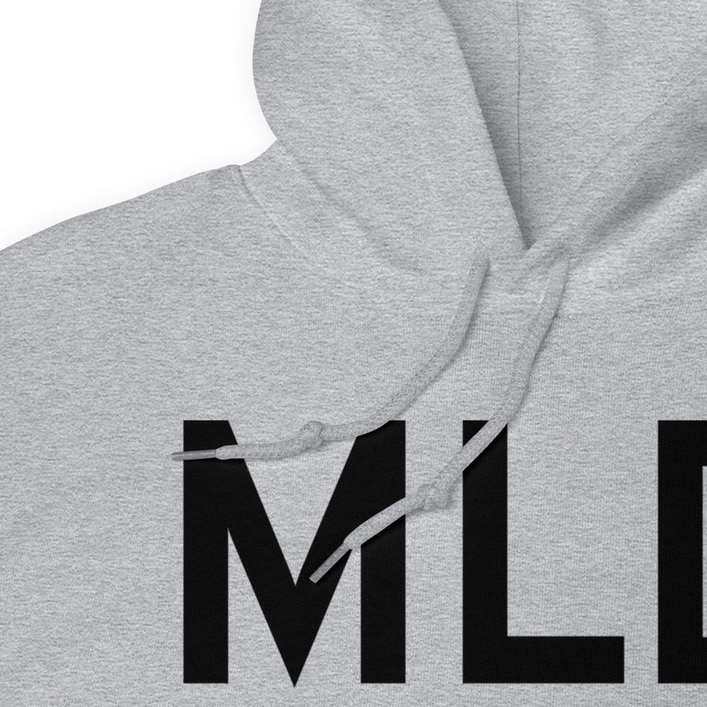 Malad City (KMLD) Airport Hoodie Sweatshirt 