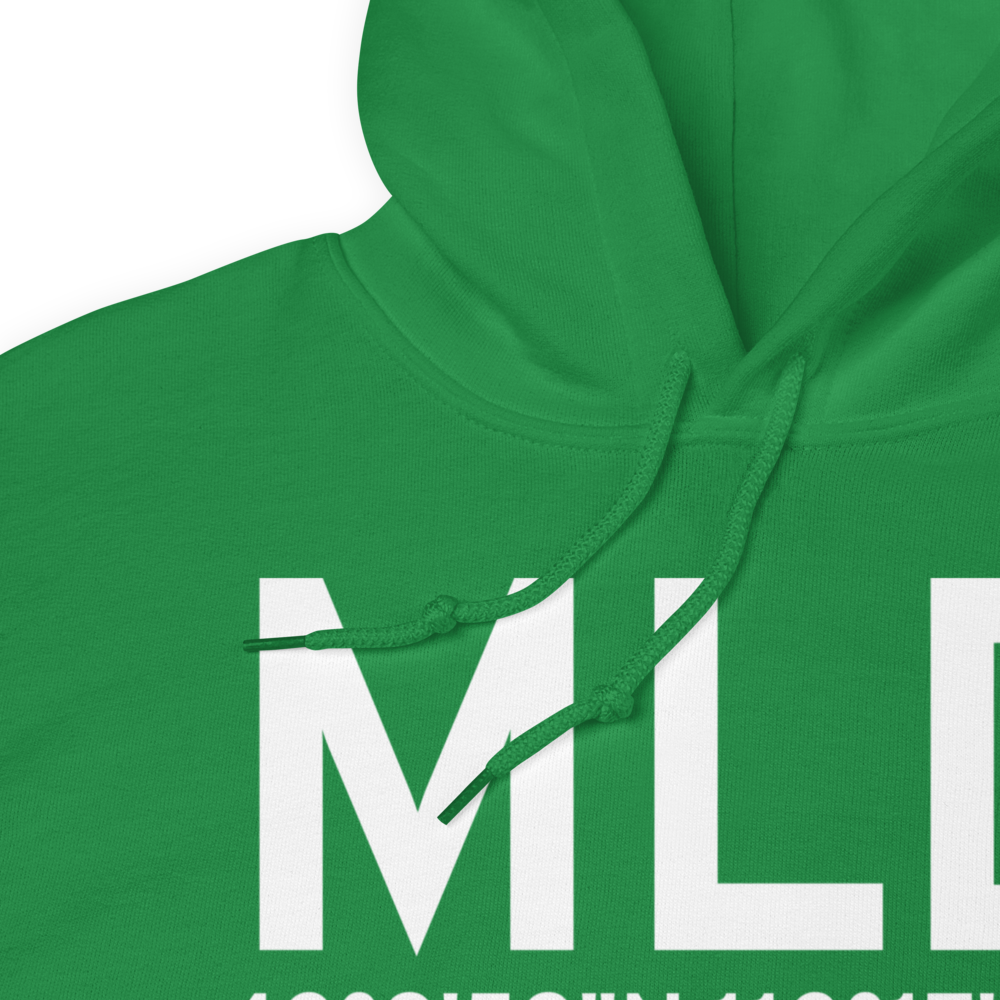 Malad City (KMLD) Airport Hoodie Sweatshirt 
