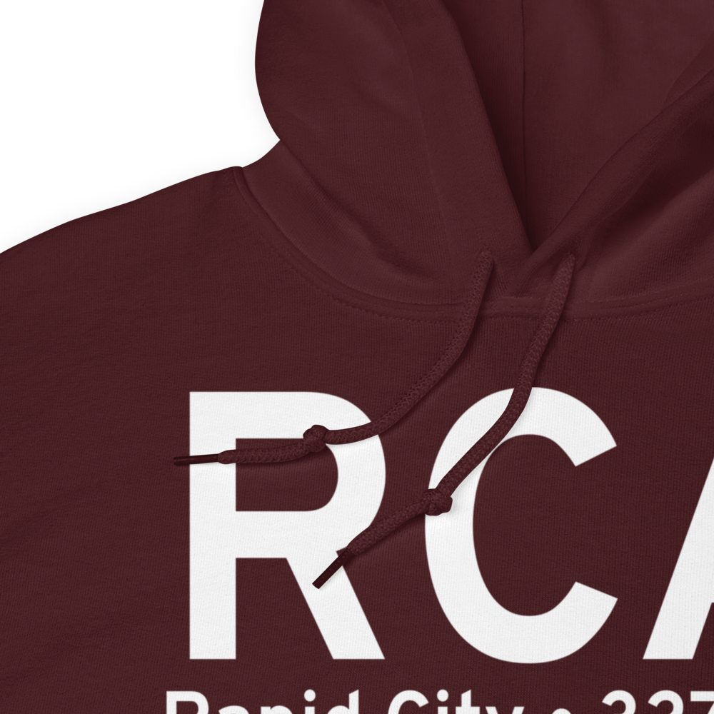 Rapid City (KRCA) Airport Hoodie Sweatshirt 