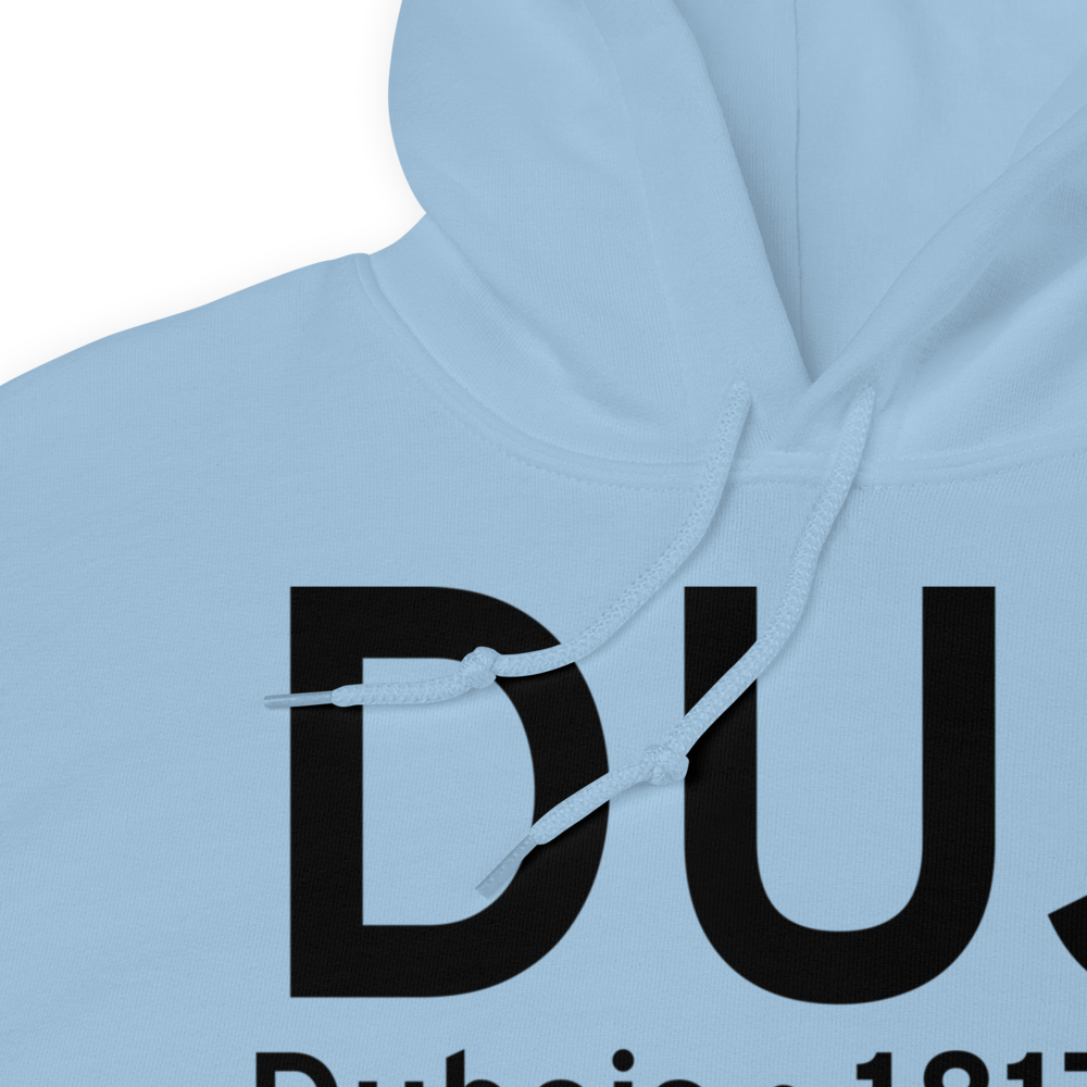 Dubois (KDUJ) Airport Hoodie Sweatshirt 