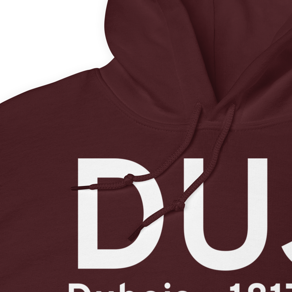 Dubois (KDUJ) Airport Hoodie Sweatshirt 