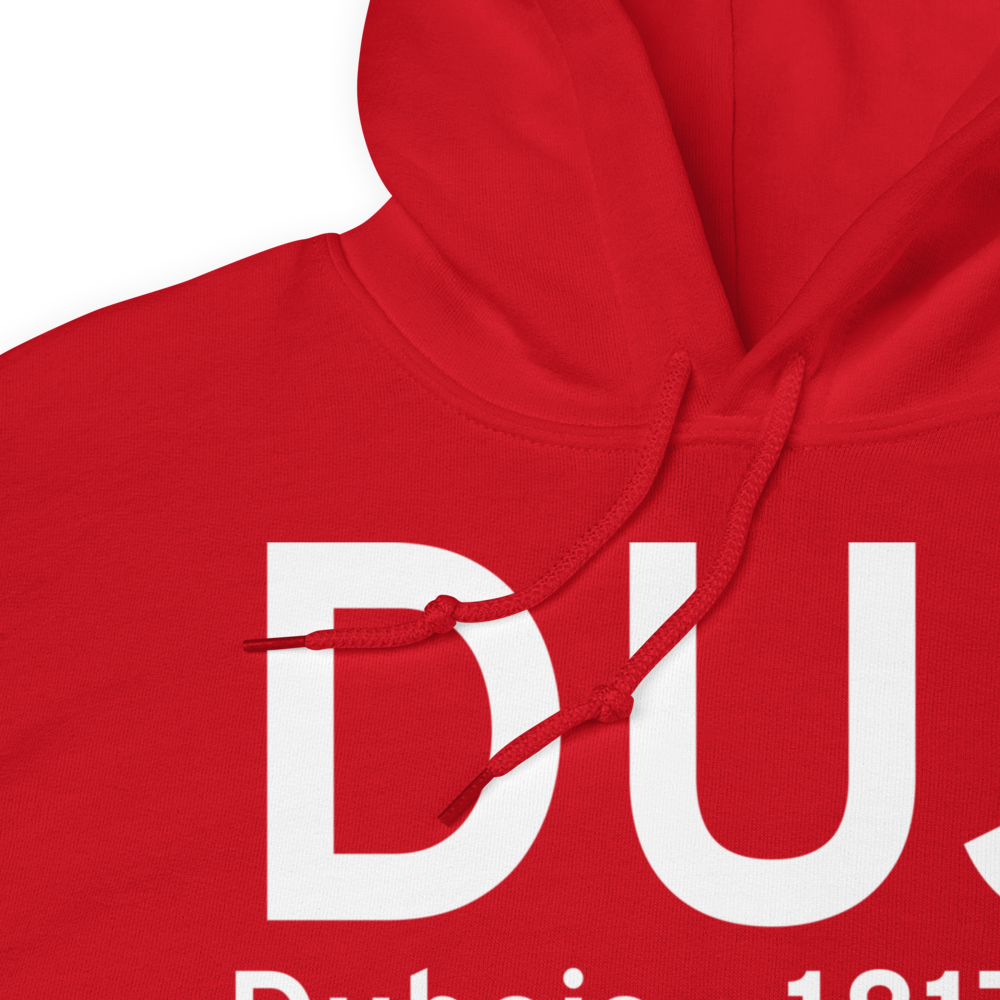 Dubois (KDUJ) Airport Hoodie Sweatshirt 