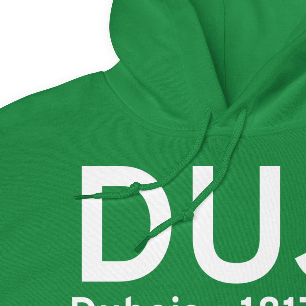 Dubois (KDUJ) Airport Hoodie Sweatshirt 