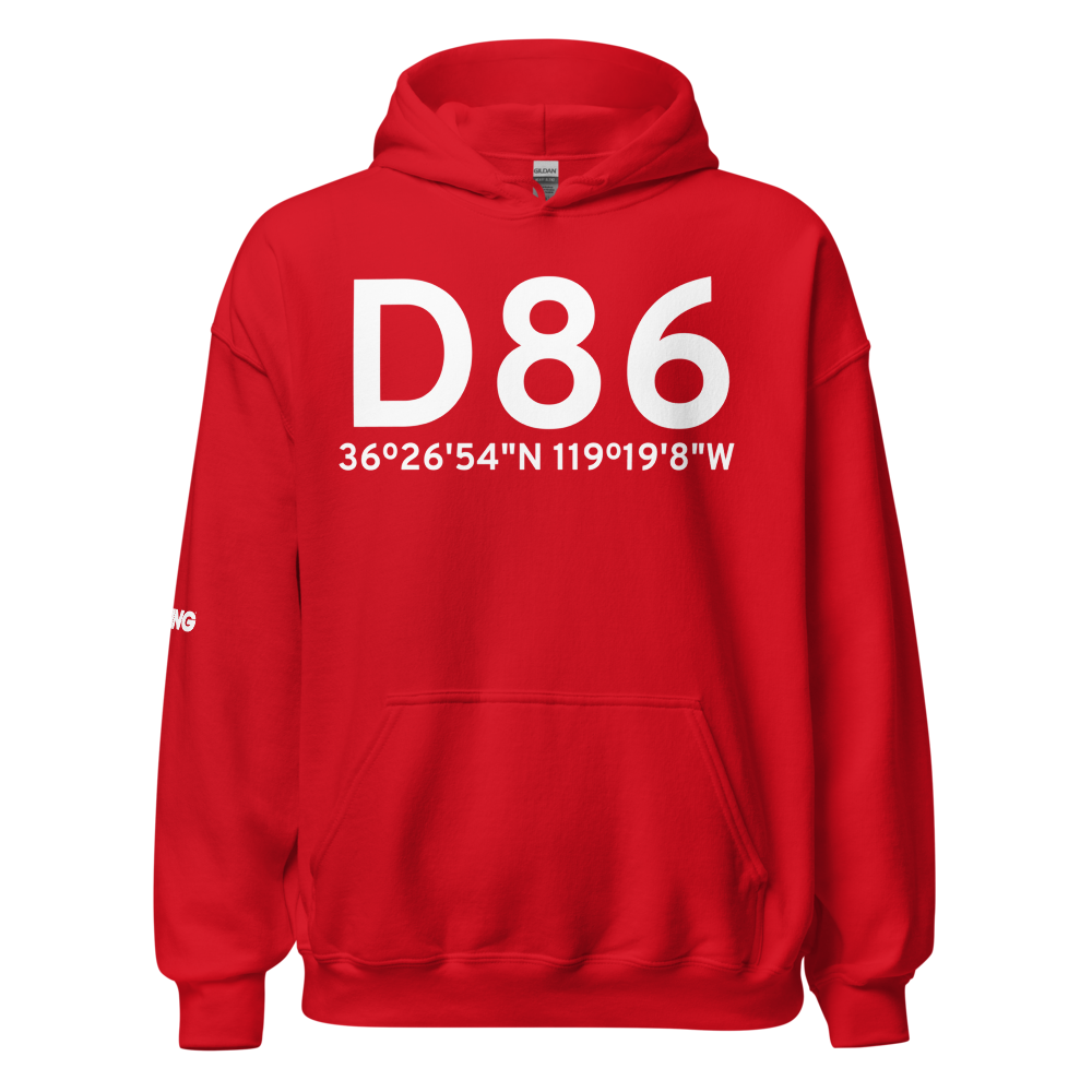 Visalia (KD86) Airport Hoodie Sweatshirt 