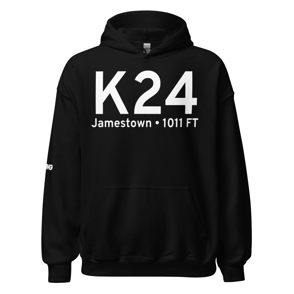 Jamestown (KK24) Airport Hoodie Sweatshirt 