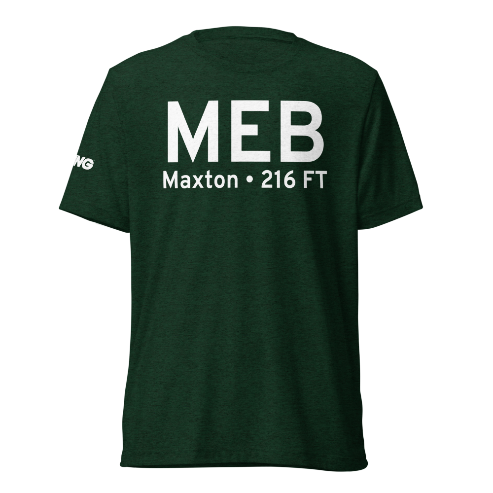Maxton (KMEB) Airport Tri-blend T-Shirt 
