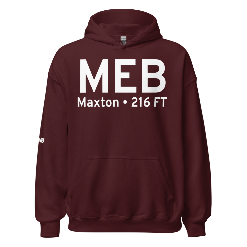 Maxton (KMEB) Airport Hoodie Sweatshirt 