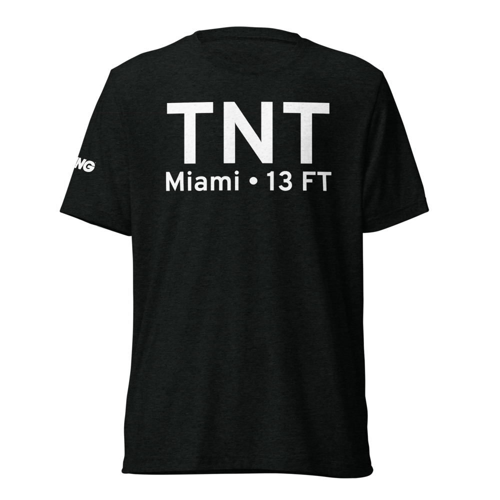 Miami (KTNT) Airport Tri-blend T-Shirt 
