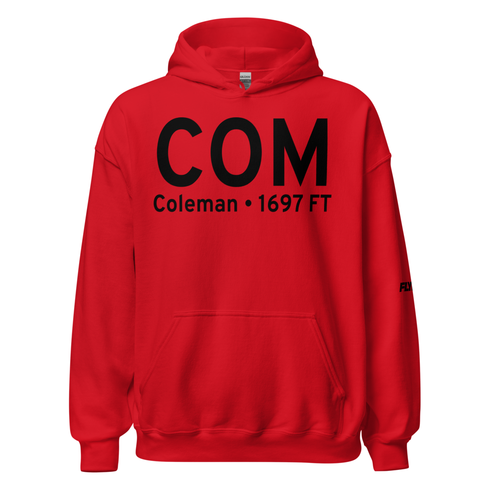 Coleman (KCOM) Airport Hoodie Sweatshirt 