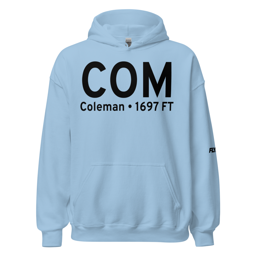 Coleman (KCOM) Airport Hoodie Sweatshirt 