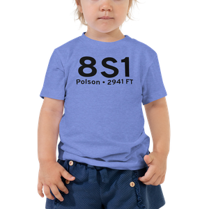 Polson (K8S1) Airport Toddler T-Shirt